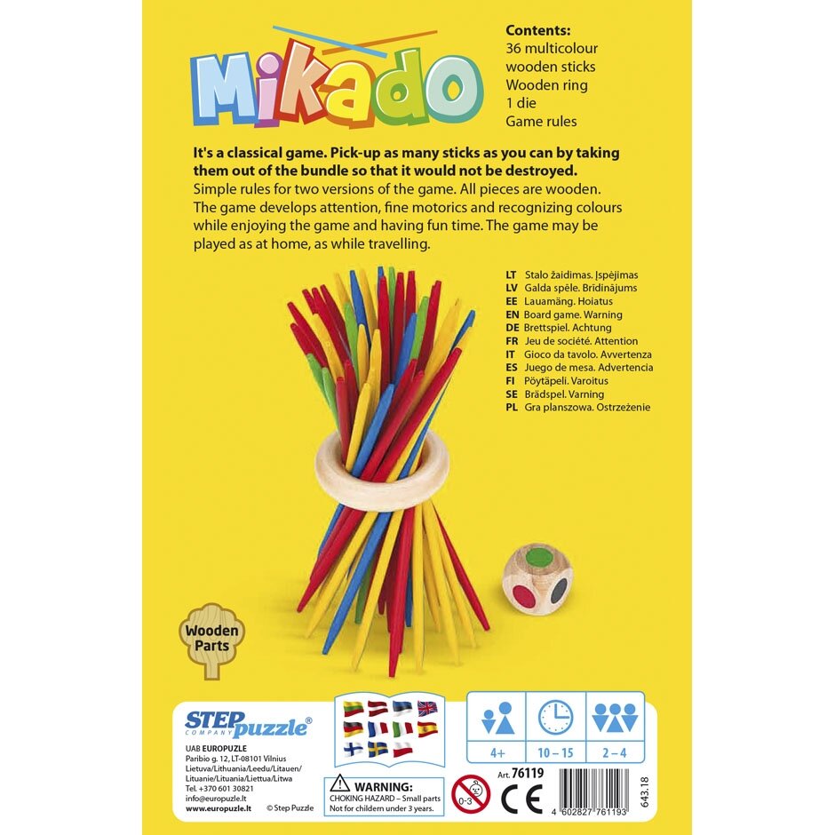 Stalo žaidimas MIKADO