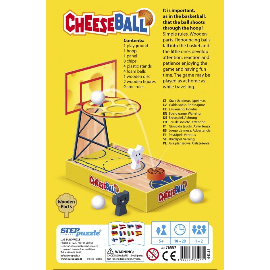 Stalo žaidimas SŪRIO KREPŠINIS