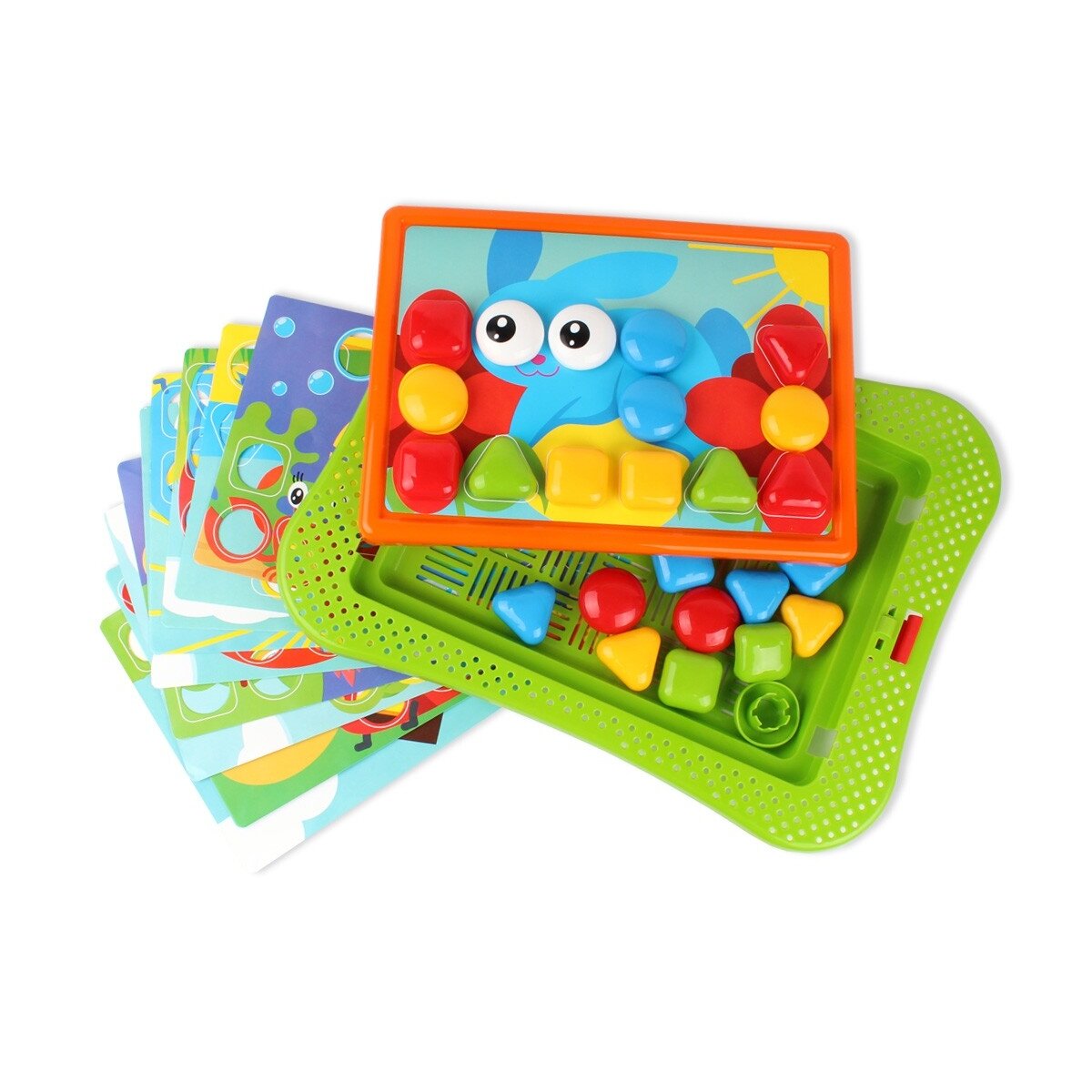 Žaidimas Mozaika 26 detalės ir 10 trafaretų Technok 6269