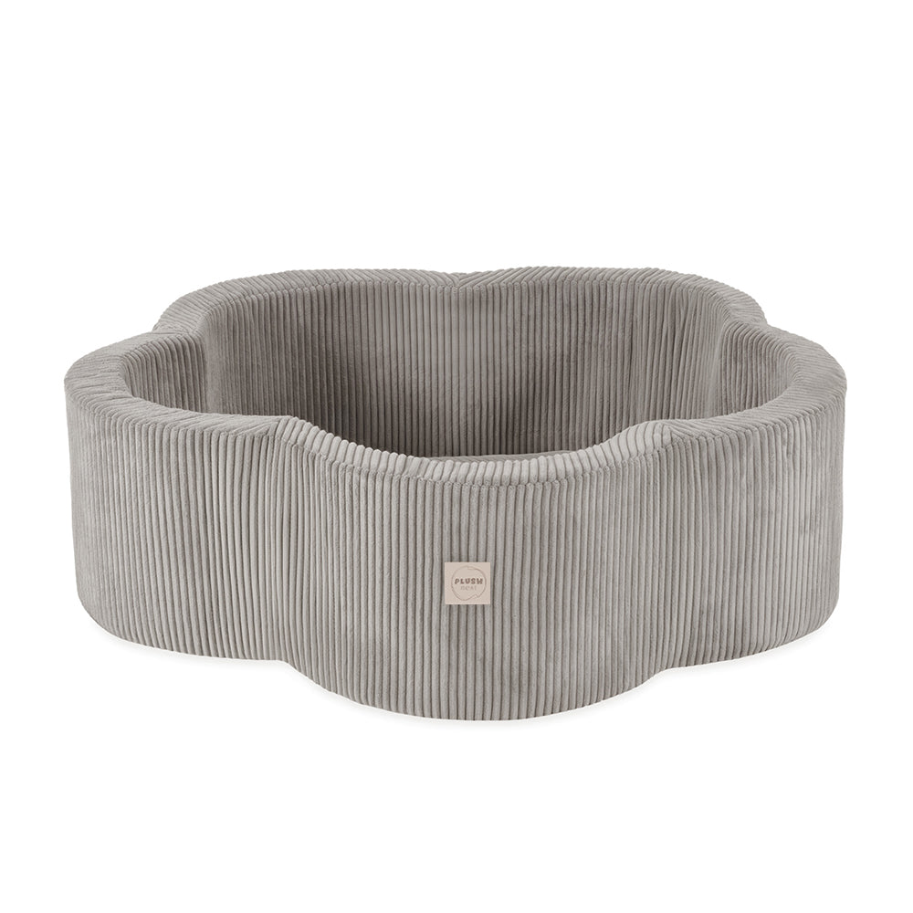 Premium Veliūro Kamuoliukų Baseinas 95x30 cm, Smėlio Spalvos – vaizdas 2