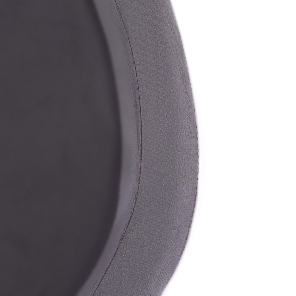 Aksominis Sausas Baseinas PLUSH NEST, pilkas, detalė – vaizdas 7