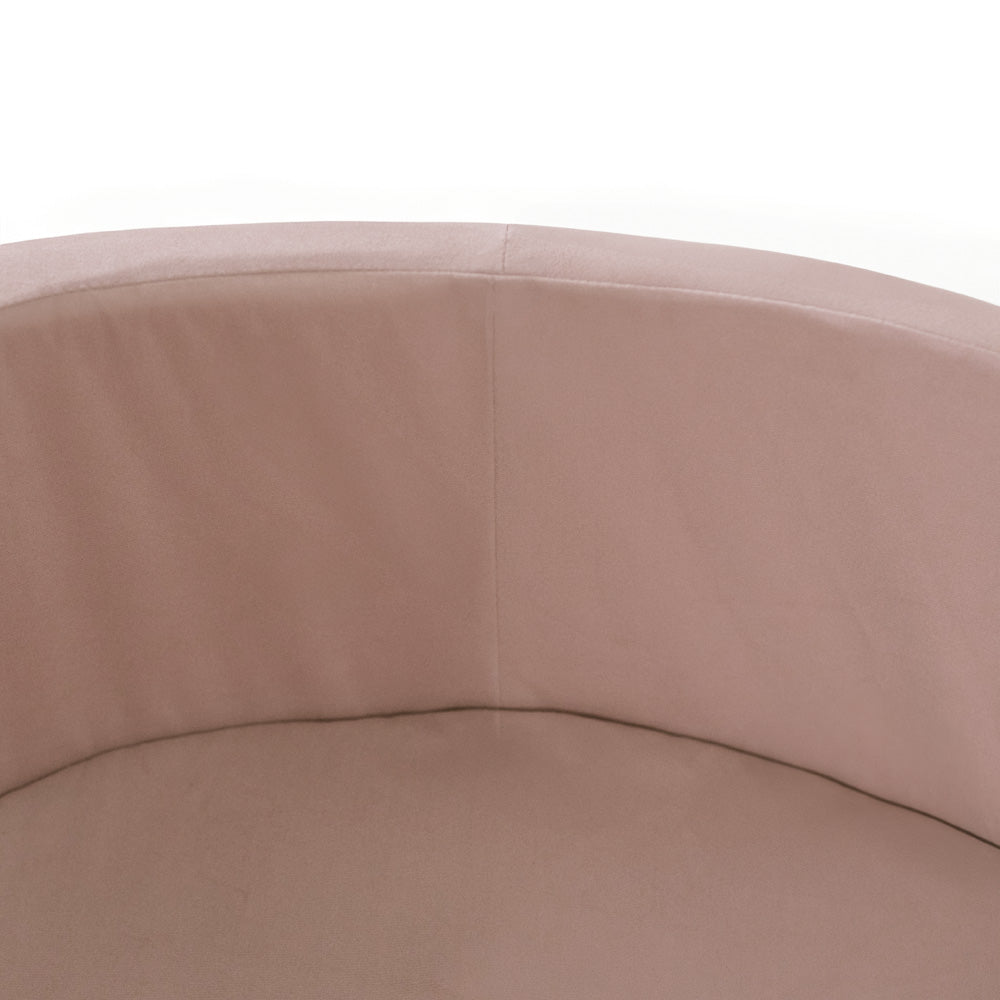 Aksominis sausas baseinas PLUSH NEST, auksinis (smėlio), detalė – vaizdas 3