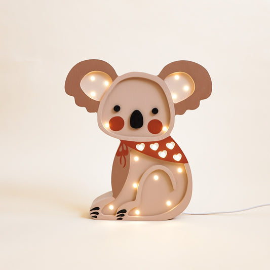 Medinė lempa "Koala"