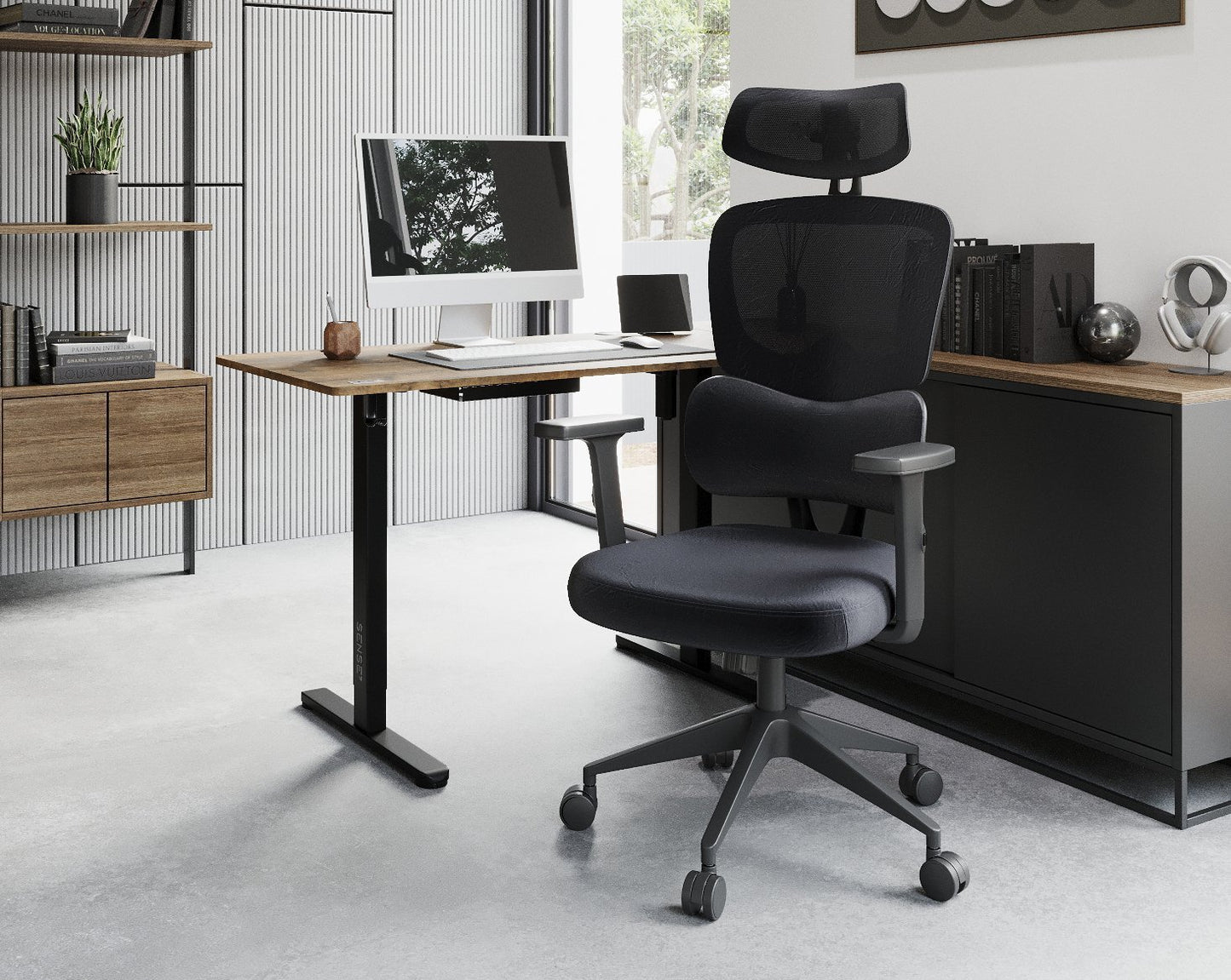 Ergonominė biuro kėdė paaugliui Veno – nuotrauka 3