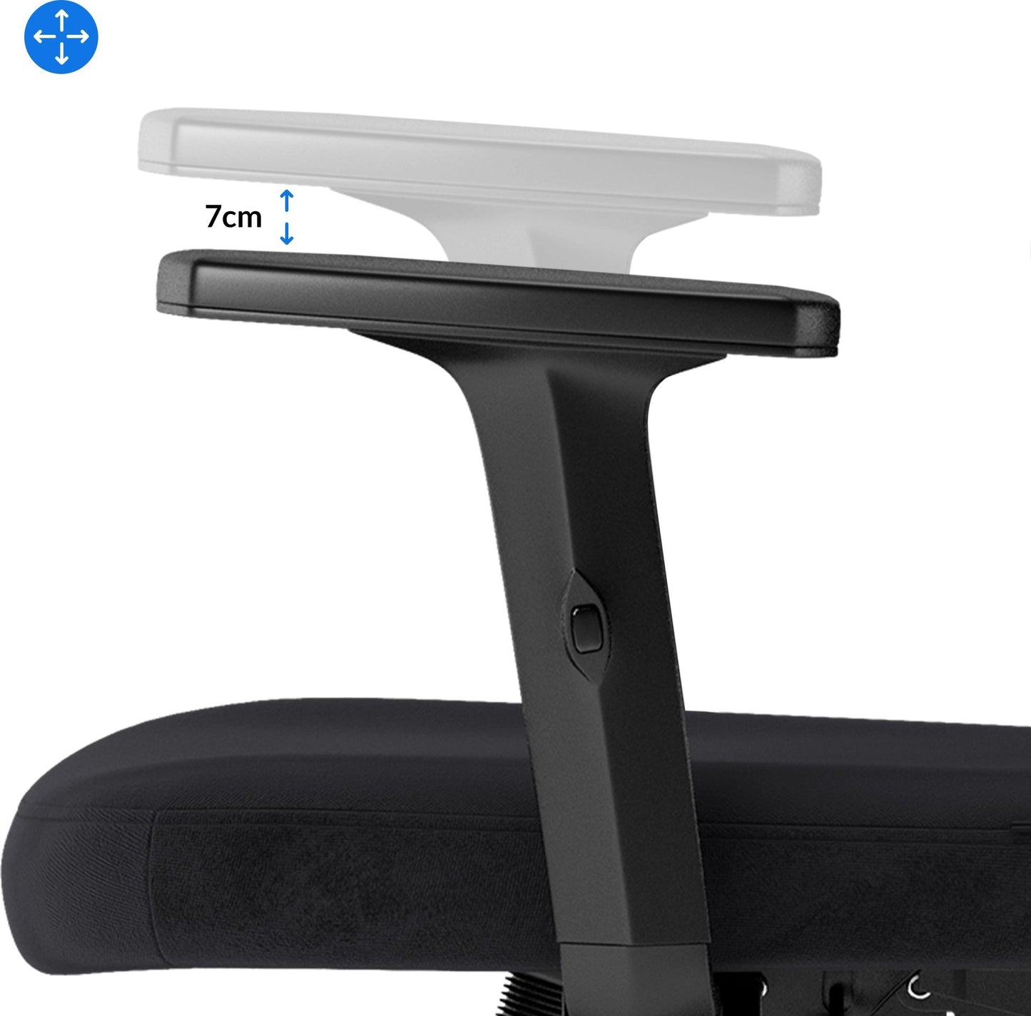 Ergonominė biuro kėdė paaugliui Veno – nuotrauka 11