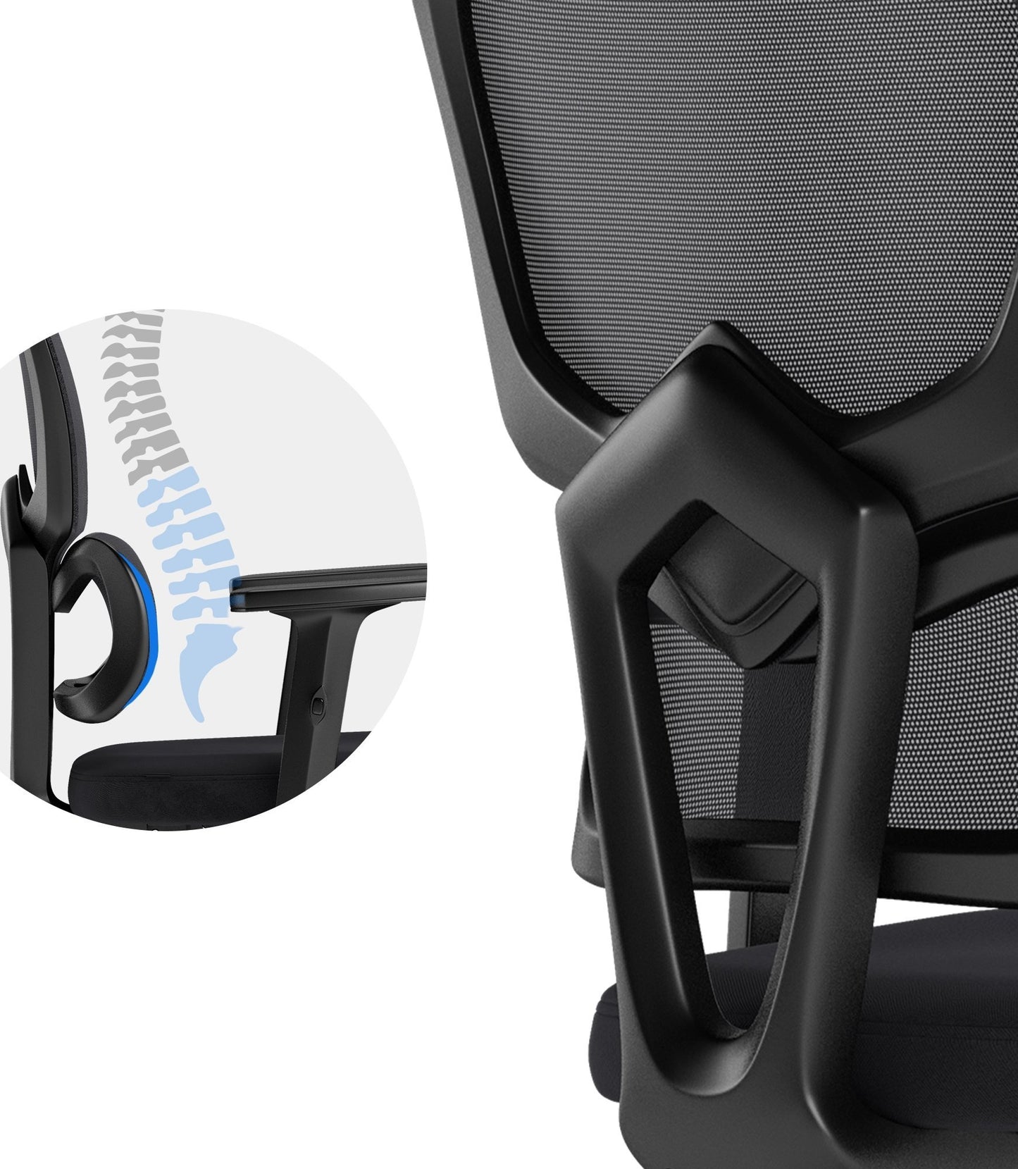 Ergonominė biuro kėdė paaugliui Veno – nuotrauka 12