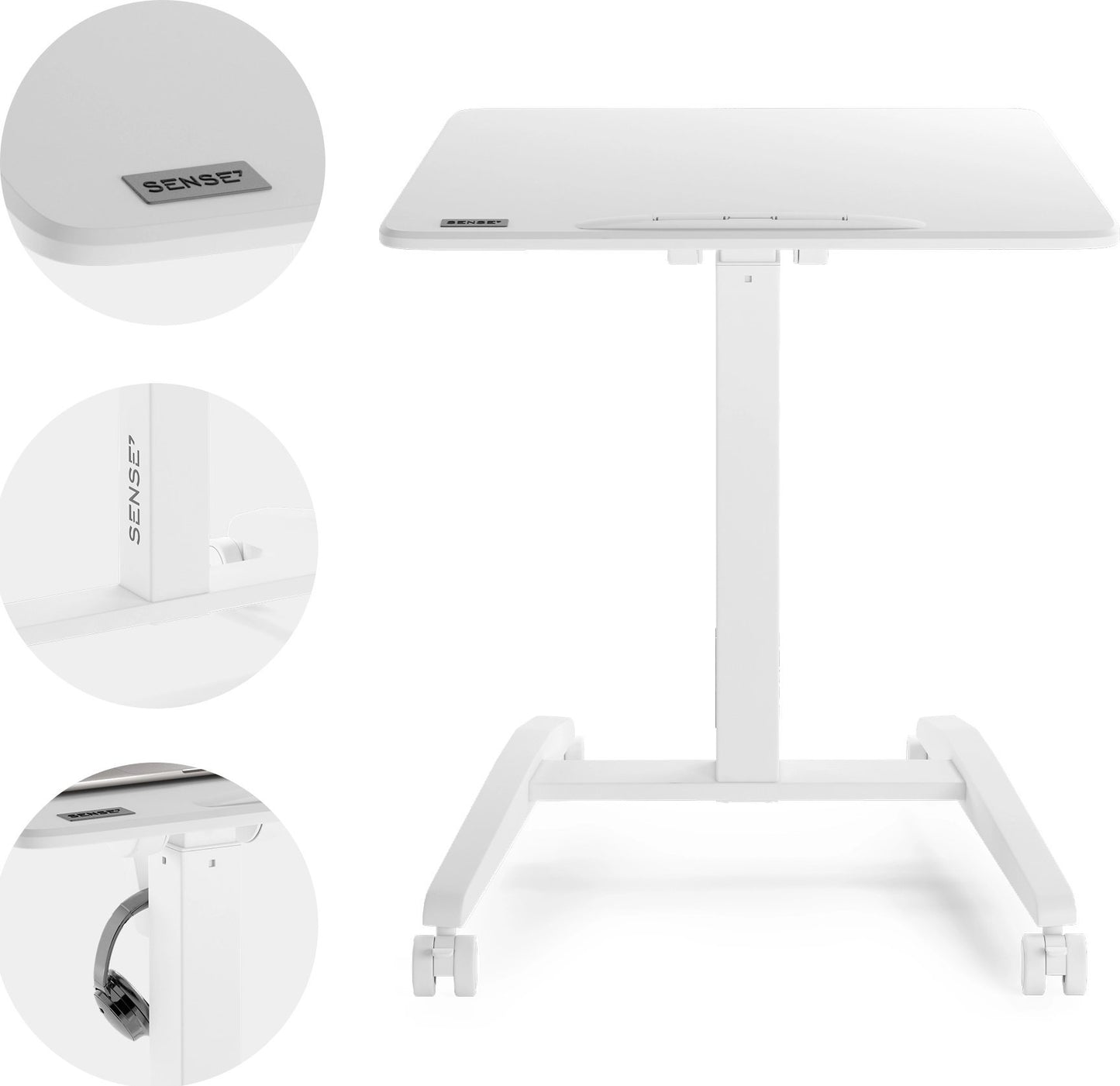 Mobilus reguliuojamo aukščio stalas 70x52 cm – nuotrauka 22