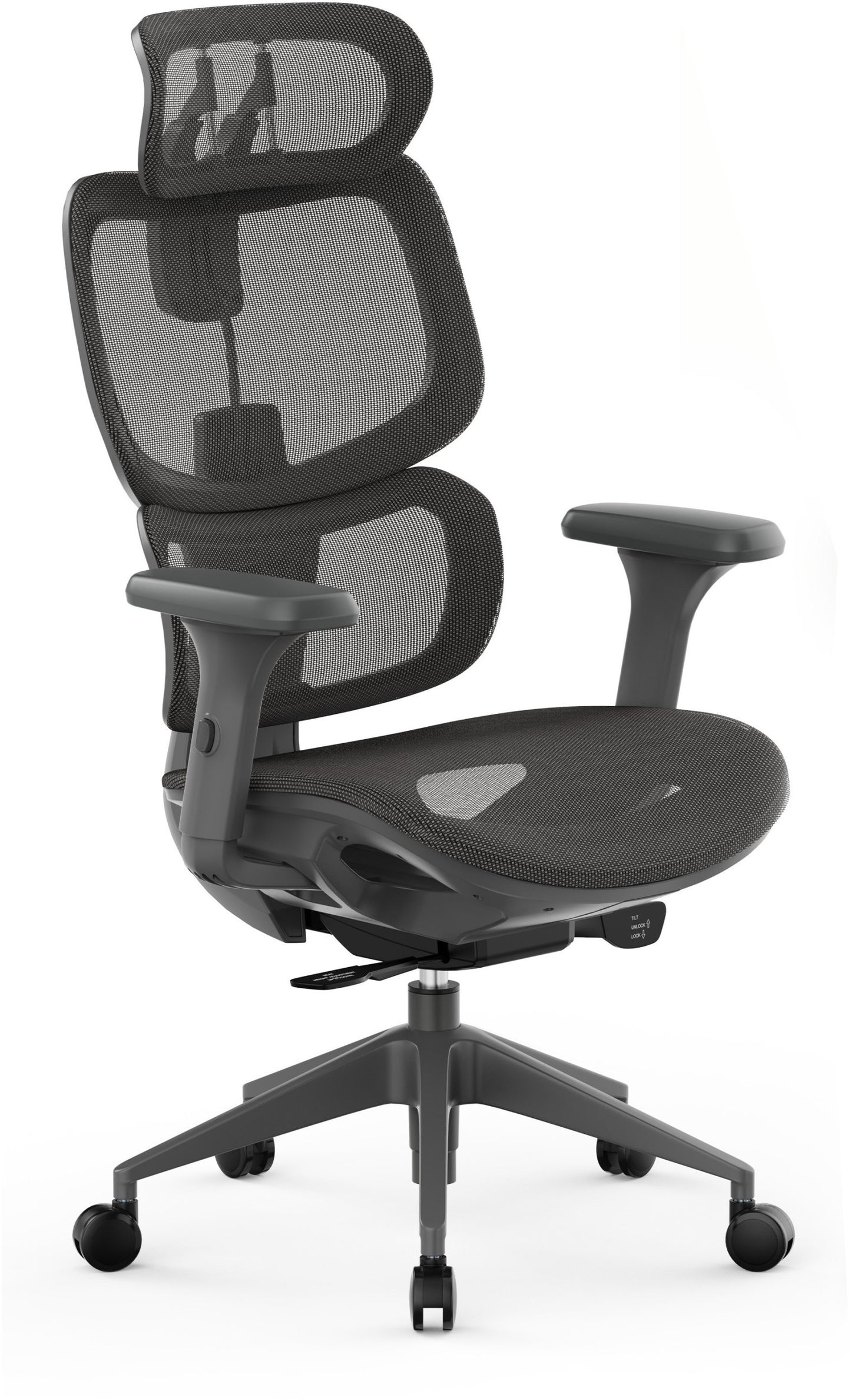 Ergonominė biuro kėdė mokiniui Nobu – nuotrauka 26