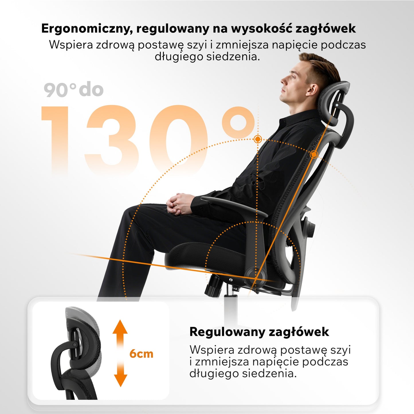 Ergonominė biuro kėdė paaugliui Noxo – nuotrauka 5