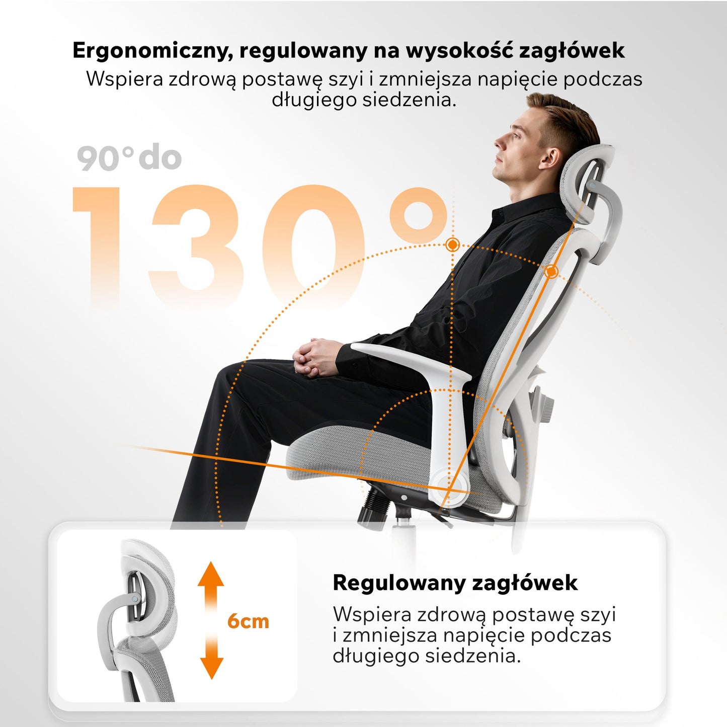 Ergonominė biuro kėdė paaugliui Noxo – nuotrauka 17