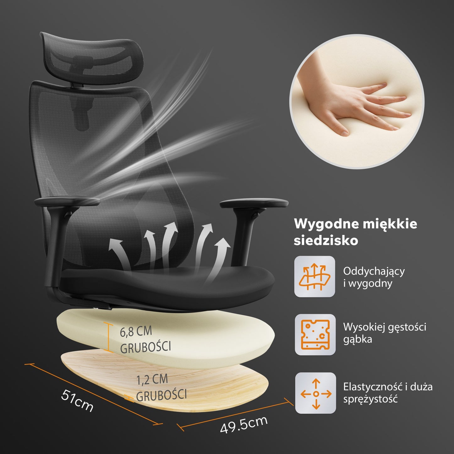 Spalvinga biuro kėdė paaugliui Moyo – nuotrauka 7
