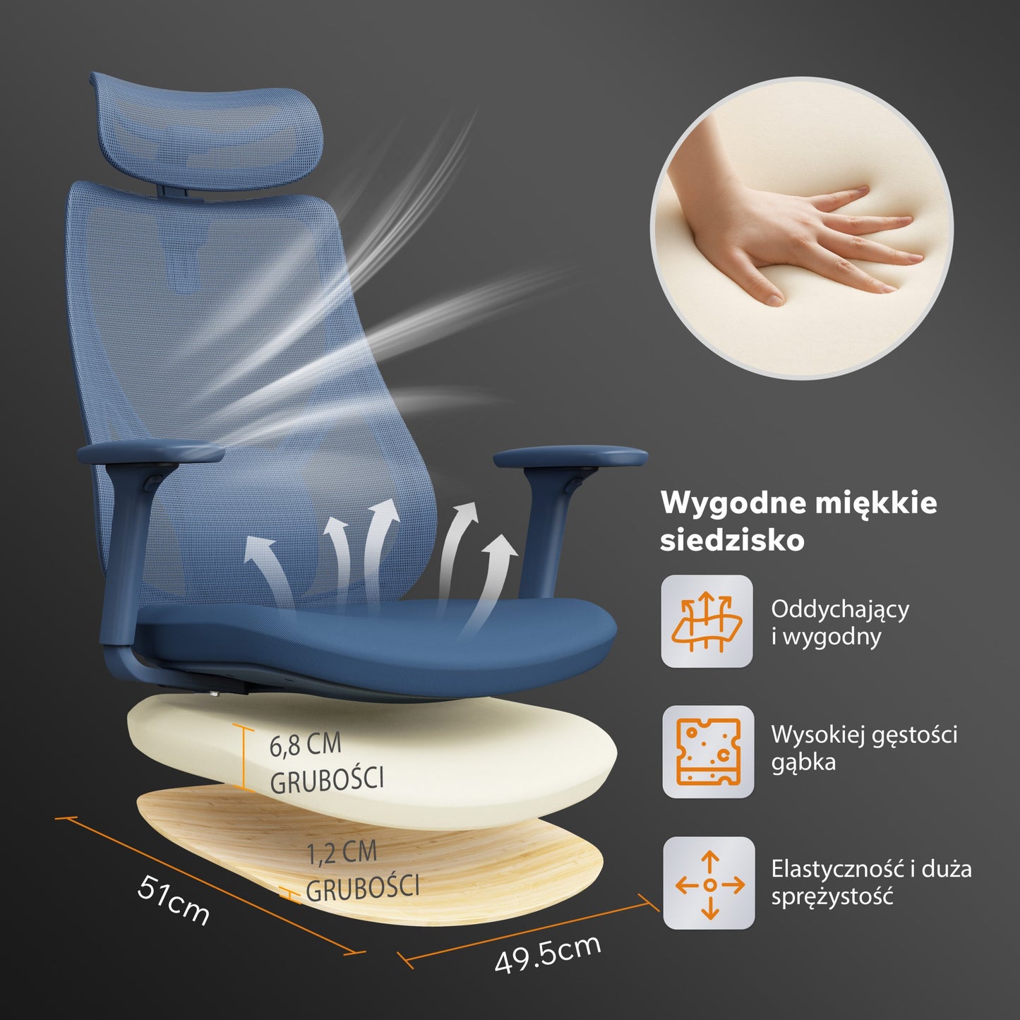 Spalvinga biuro kėdė paaugliui Moyo – nuotrauka 55