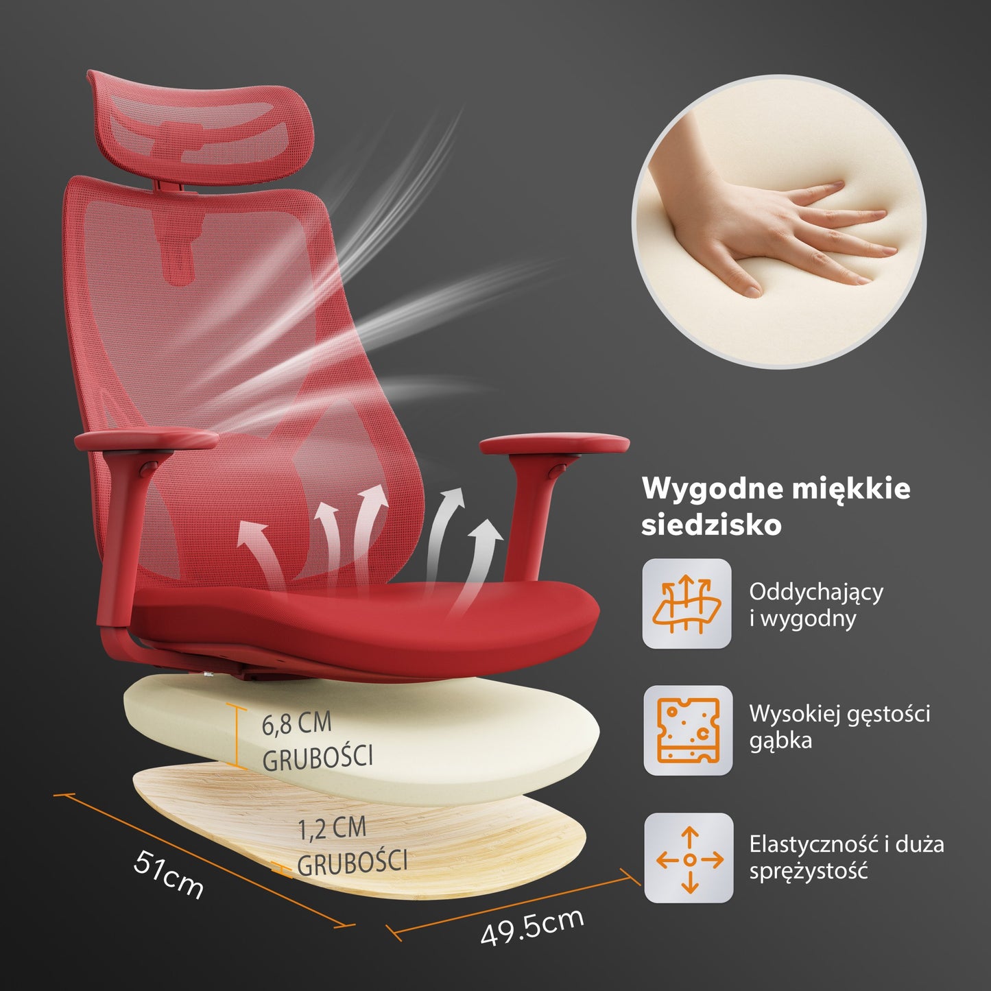 Spalvinga biuro kėdė paaugliui Moyo – nuotrauka 79