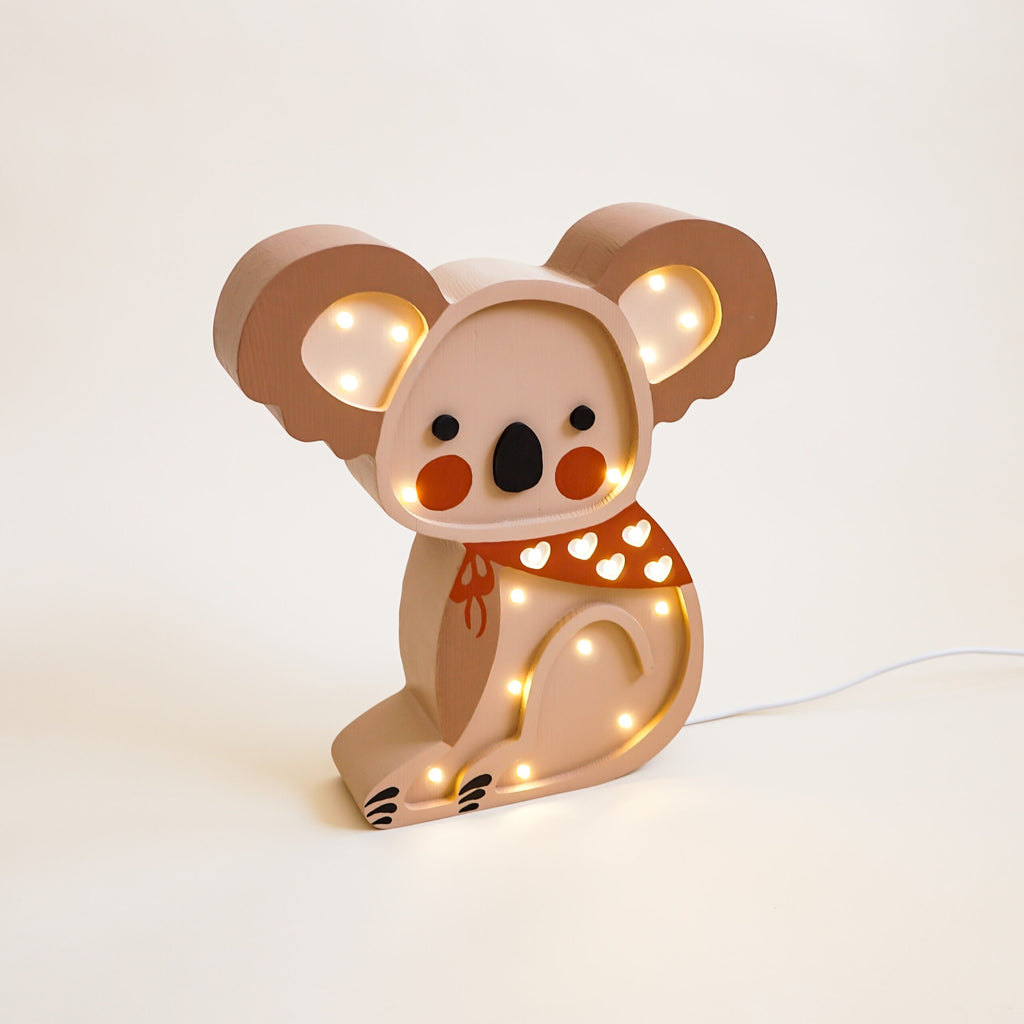 Medinė lempa Koala – vaizdas 2