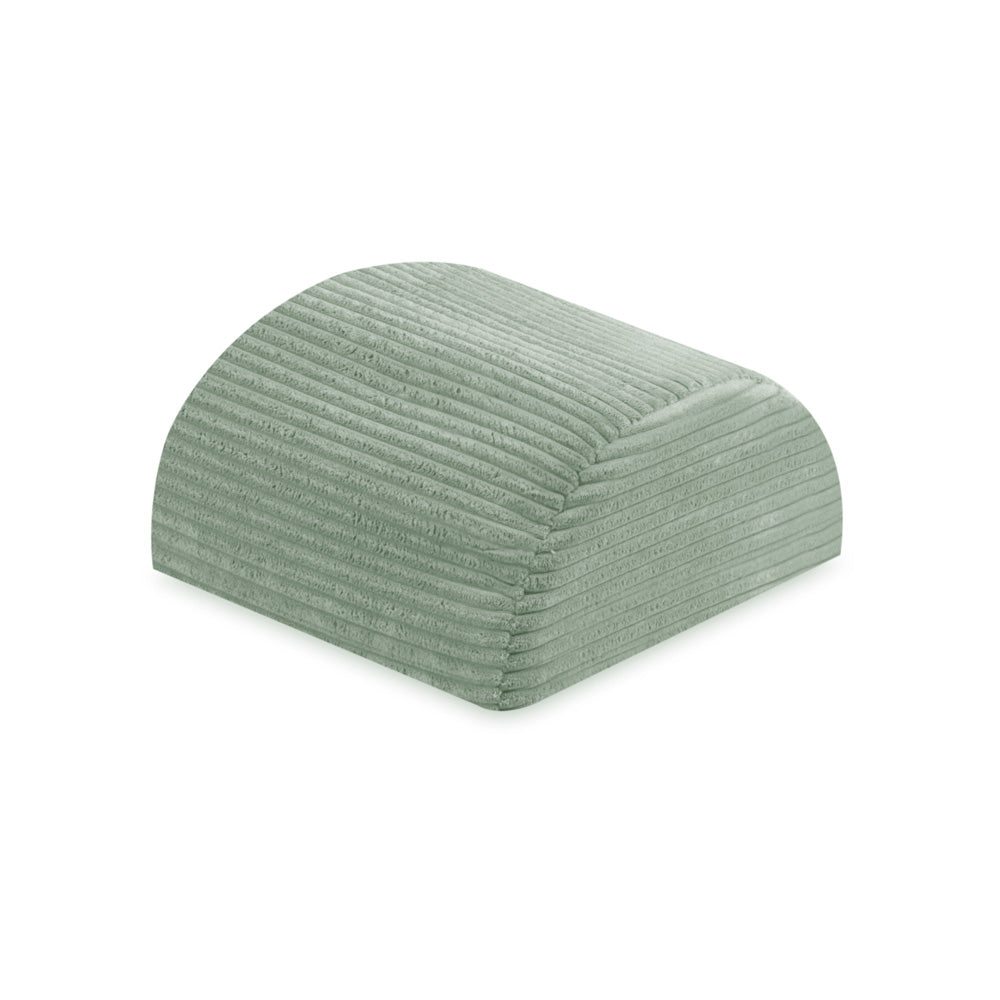 Pliušinė žaidimų pilis „NEST“, prabangus žalias kordas – vaizdas 8