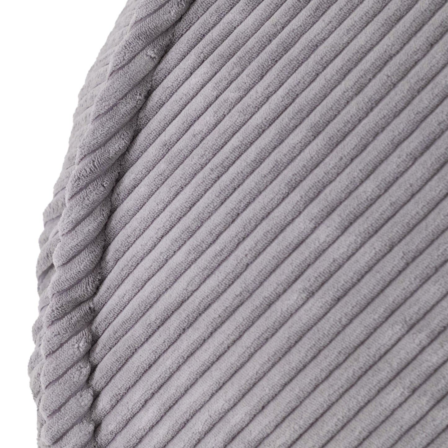 Pliušinis fotelis vaikams „Huggy Bear“, pilkas – vaizdas 5