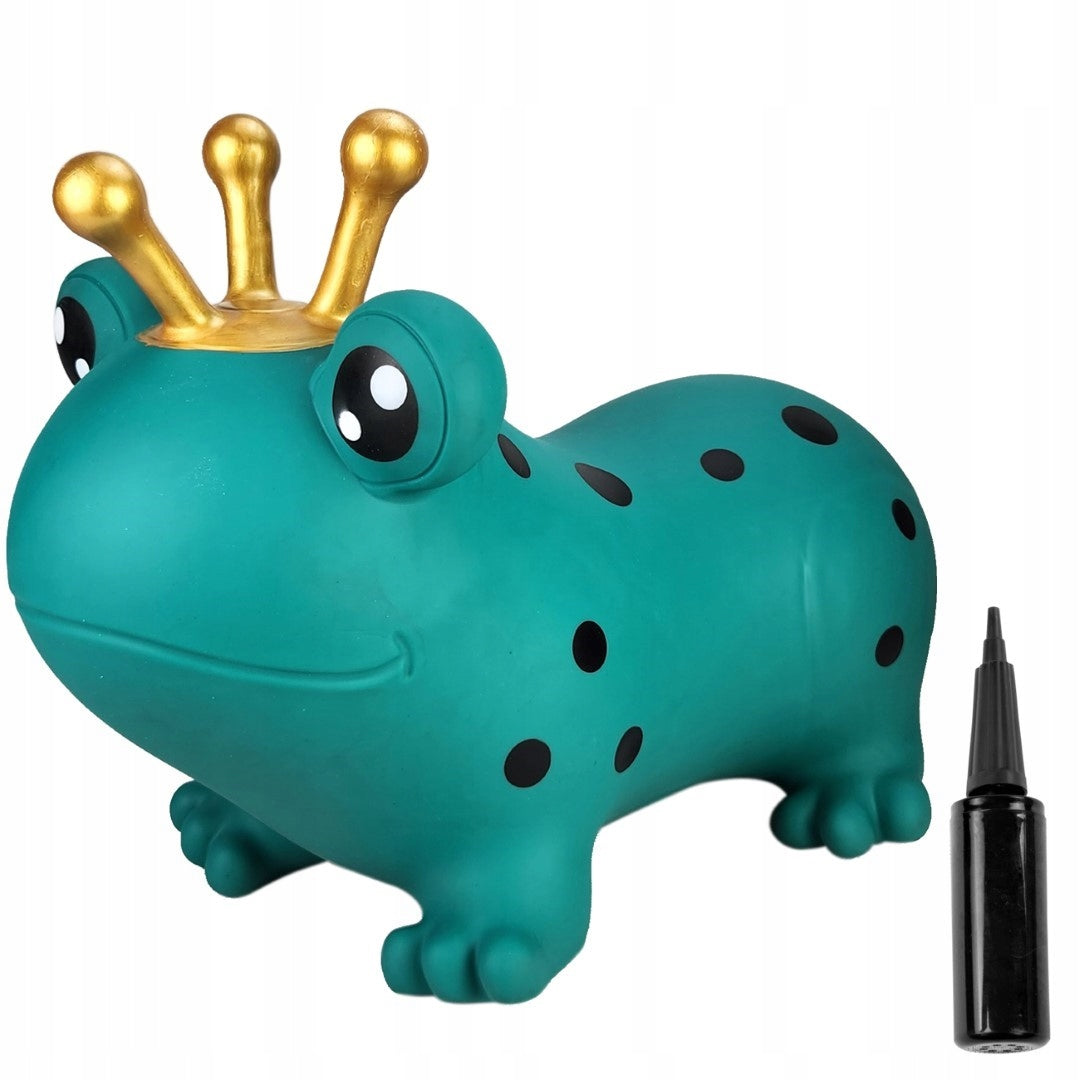 Guminis šokliukas Varliukas, žalias – vaizdas 2