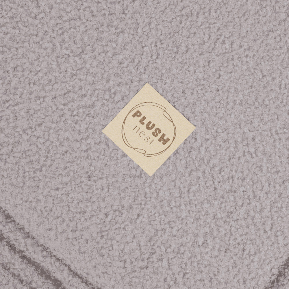 Pliušinio vaikiško fotelio 'Avinėlis' detalė – vaizdas 4