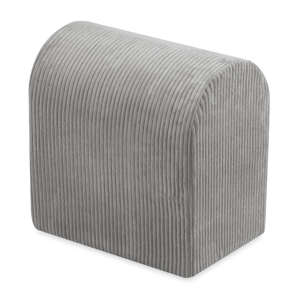 Minkštas modulinis žaidimų komplektas PLIUSINĖ PILIS su kamuoliukų baseinu, pilkas kordas