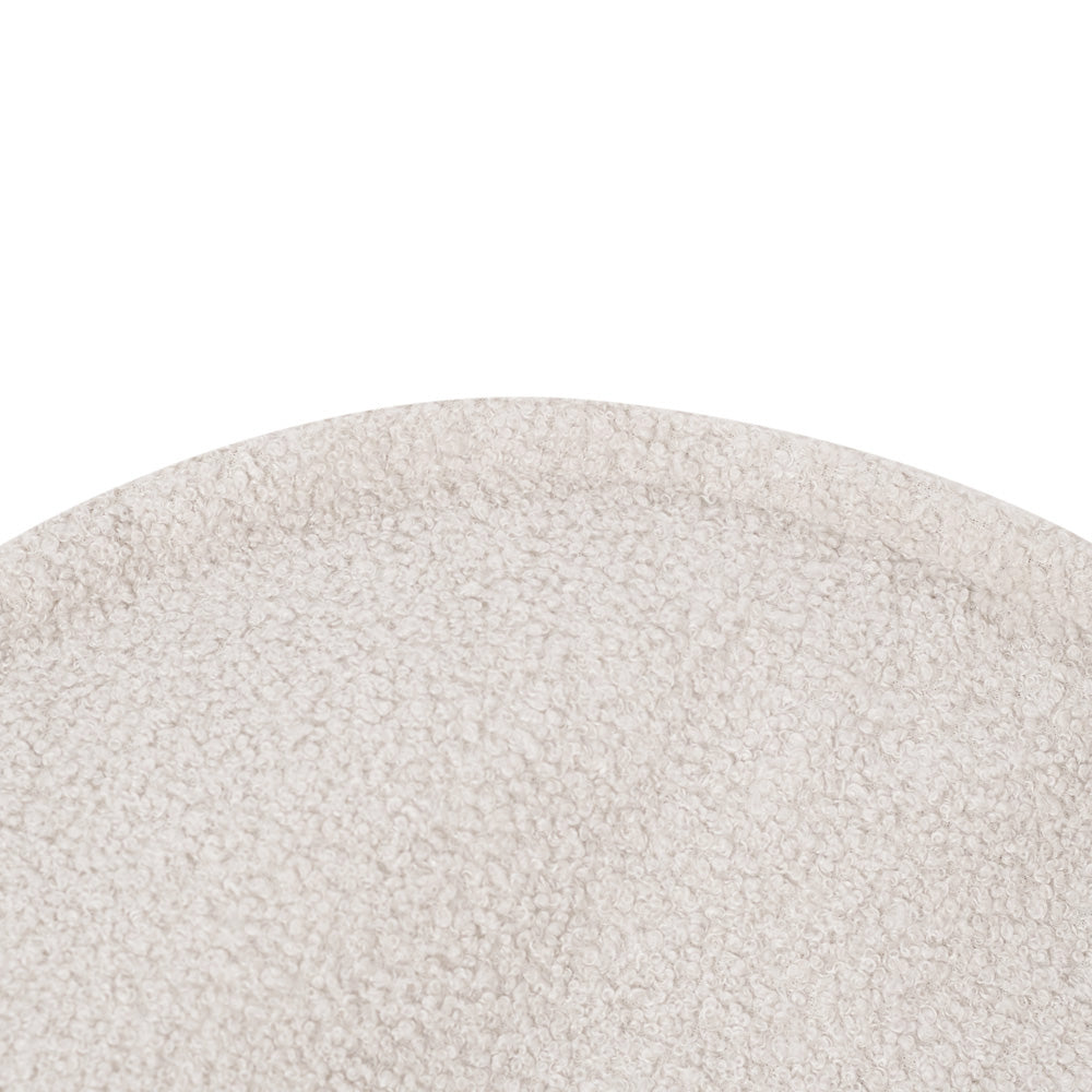 Pliušinis vaikiškas fotelis Meškutis, kremas, matmenys 68x45 cm – vaizdas 2