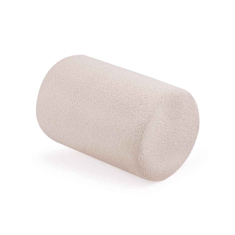 Pliušinis žaidimų pilies rinkinys „PLUSH NEST“ su kamuoliukų baseinu, kreminė „ėriuko“ oda – vaizdas 10