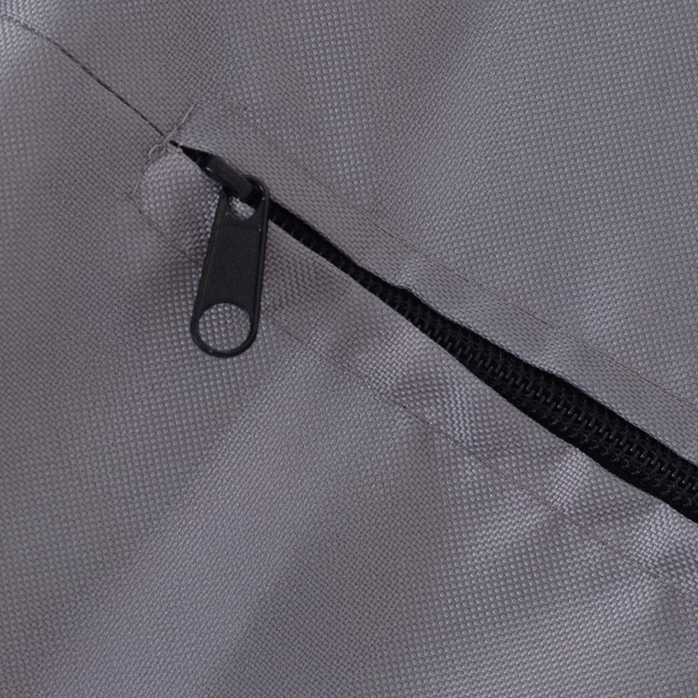 Vandeniui atsparus baseinas su kamuoliukais, pilkas, dydis 90x30 cm – vaizdas 4