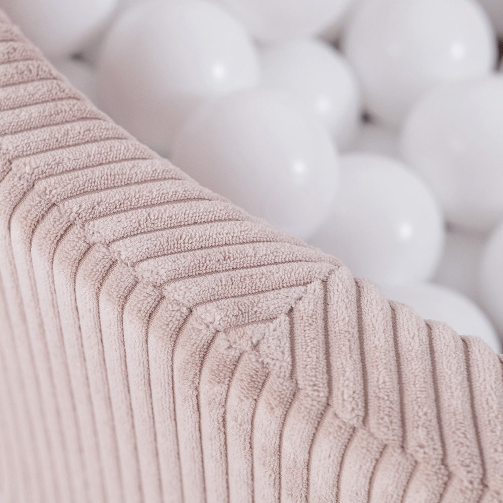 PLUSH NEST Aksominis Kamuoliukų Baseinas, Šviesiai Rožinis – vaizdas 6