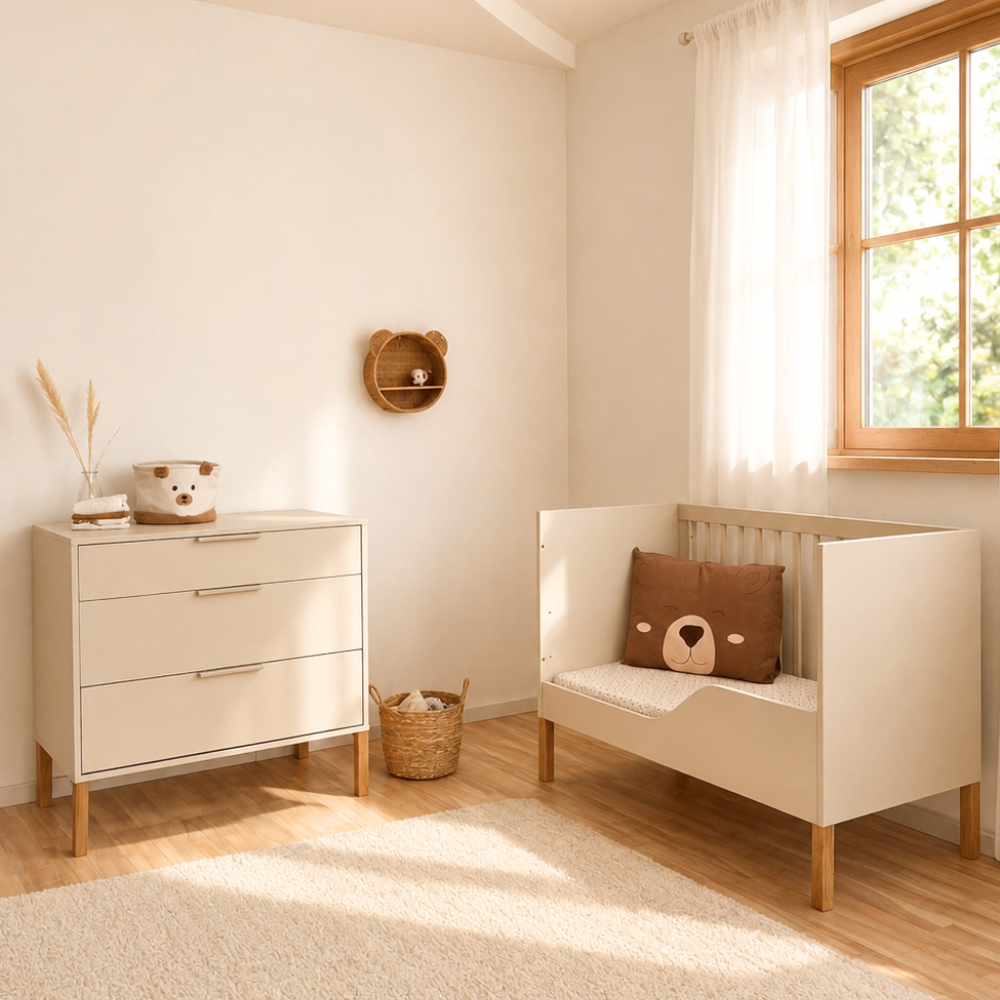 Kūdikio lovytė 120×60 ILA kašmyro spalvos