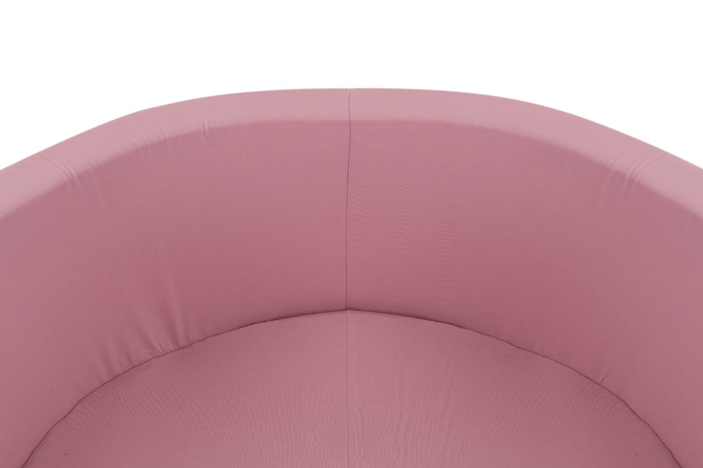PLUSH NEST Rožinis medvilninis sausas baseinas vaikams – vaizdas 4