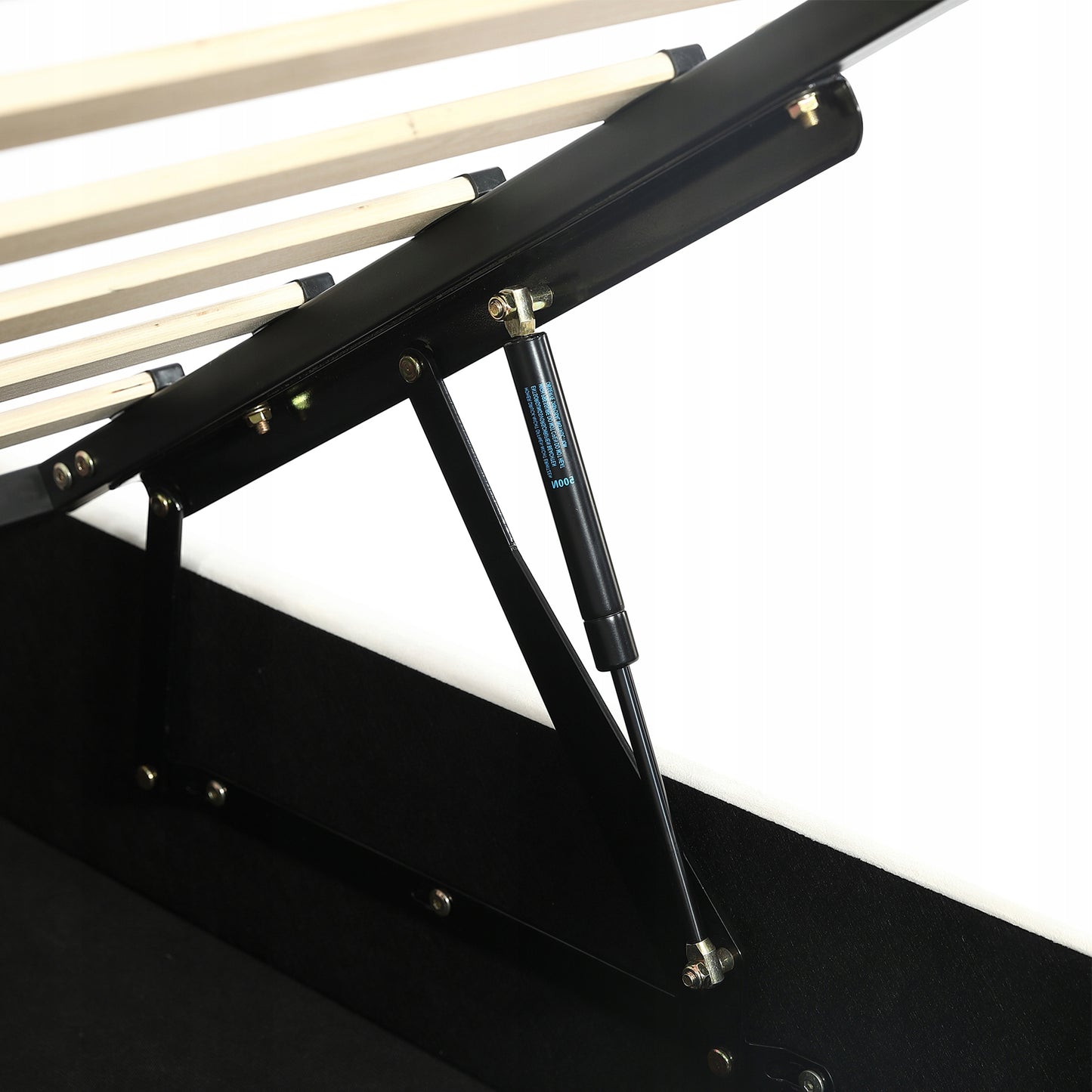 Vaikų lova kačiuko formos 90x200 cm su hidrauliniu skydu – vaizdas 10