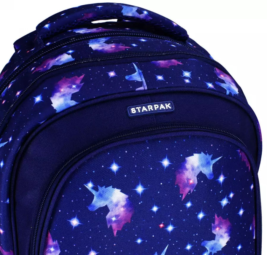 Mokyklinė kuprinė Unicorn Galaxy – Starpak