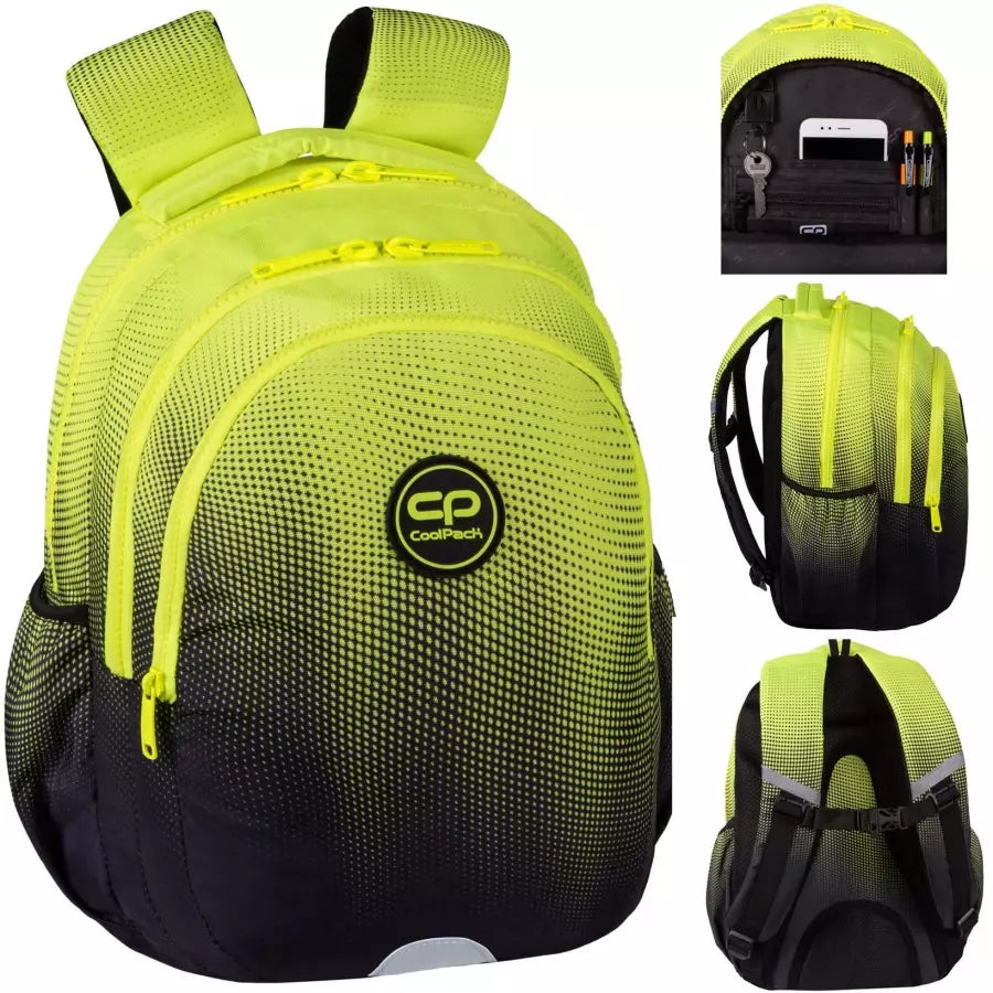 Mokyklinė kuprinė Gradient Lemon – CoolPack