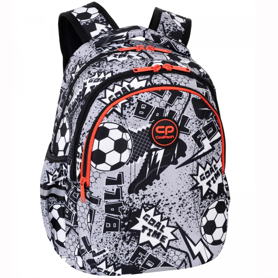 Mokyklinė kuprinė Grey Ball – CoolPack Joy S