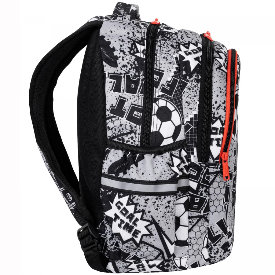 Mokyklinė kuprinė Grey Ball – CoolPack Joy S