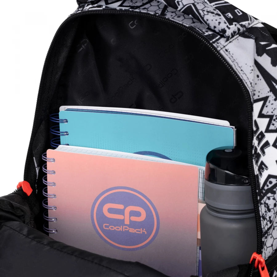 Mokyklinė kuprinė Grey Ball – CoolPack Joy S