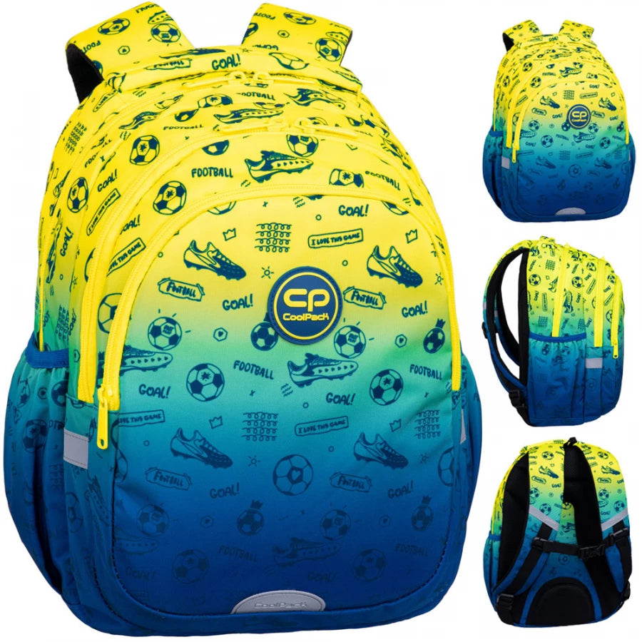 Mokyklinė kuprinė Football 2T – CoolPack