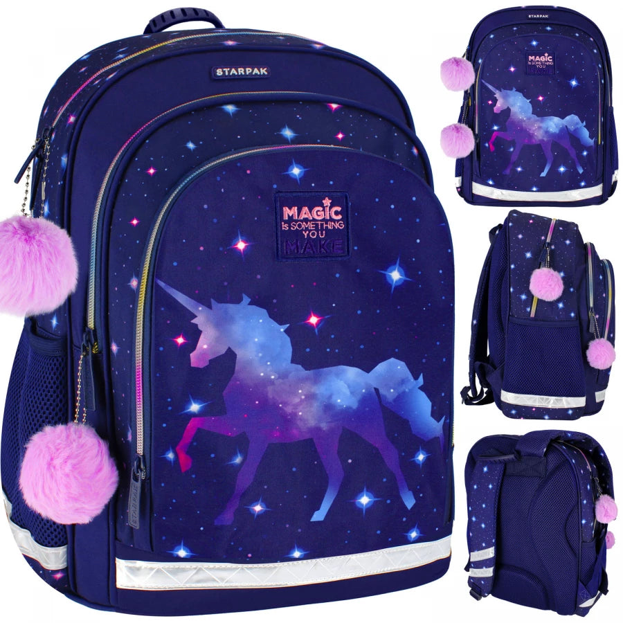 Mokyklinė kuprinė Galaxy Unicorn – Starpak