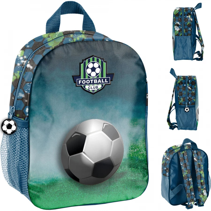 Ikimokyklinis 3D kuprinė Futbolas – Paso