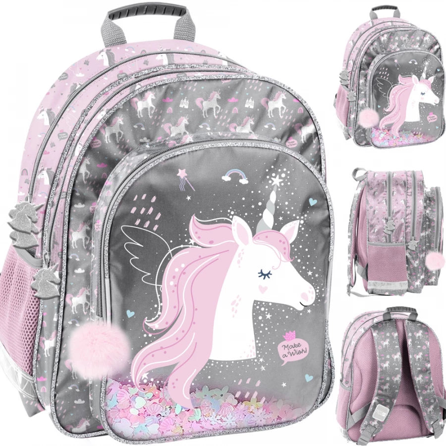 Mokyklinė kuprinė Unicorn – Paso