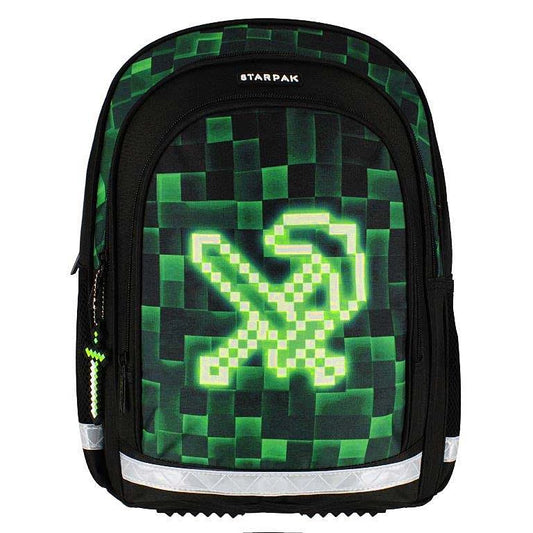 Mokyklinė kuprinė Pixel Green – Starpak