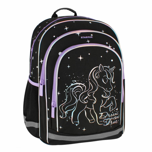 Mokyklinė kuprinė Unicorn Holo – Starpak