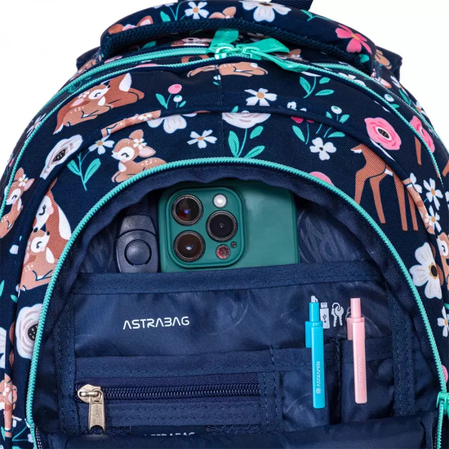 Mokyklinė kuprinė Baby Deer – AstraBag