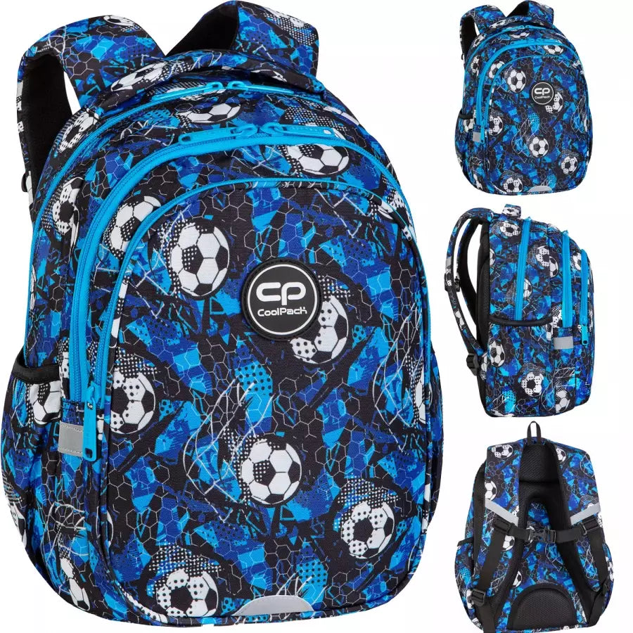 Mokyklinė kuprinė Soccer – CoolPack