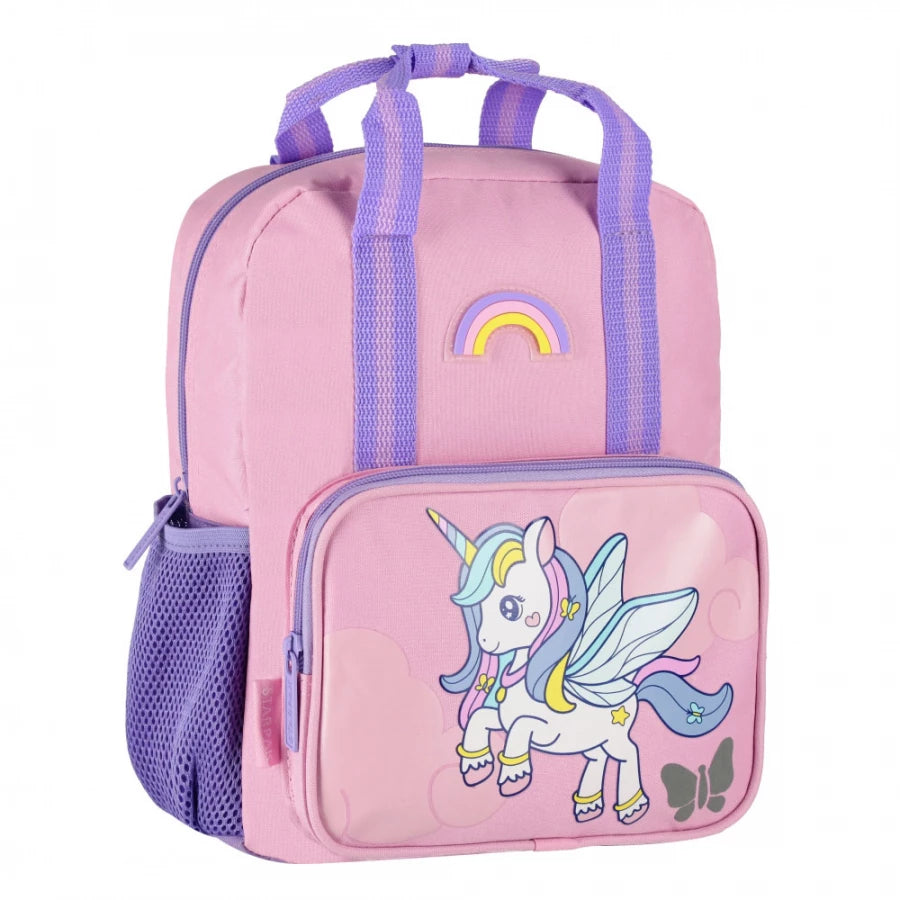 Vidutinė ikimokyklinė kuprinė Unicorn vaivorykštė – Starpak