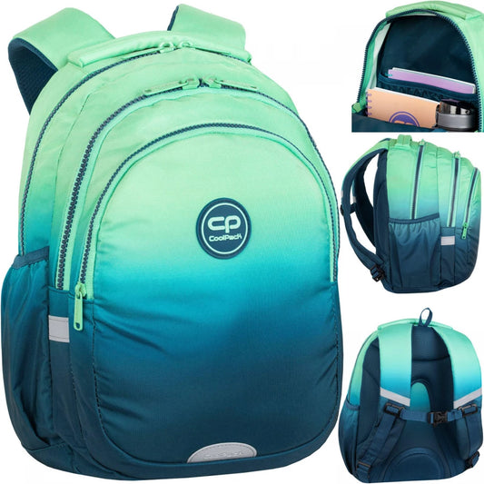 Mokyklinė kuprinė Gradient Blue Lagoon – CoolPack