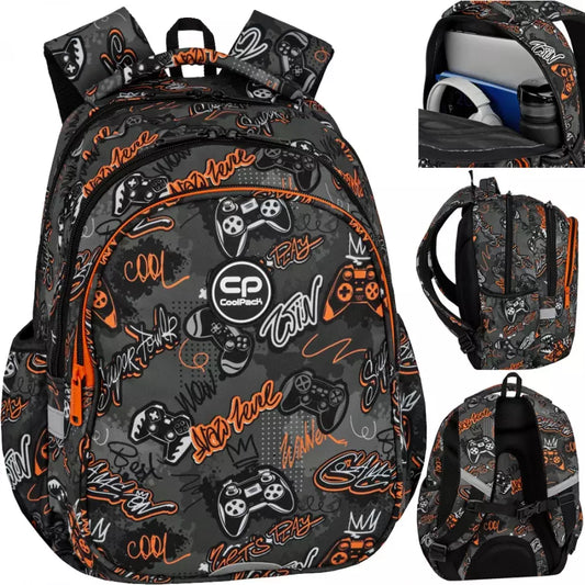 Mokyklinė kuprinė Gamer – CoolPack