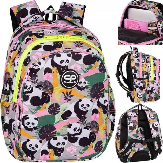 Mokyklinė kuprinė Panda Gang – CoolPack