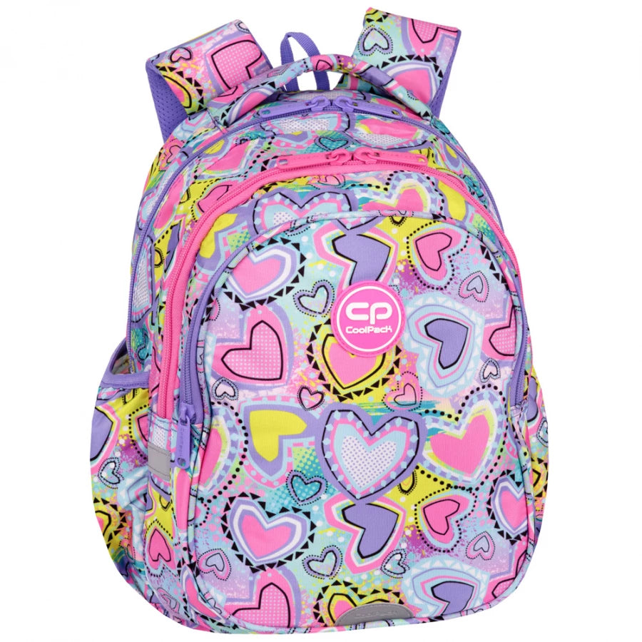 Mokyklinė kuprinė Pastel Hearts – CoolPack