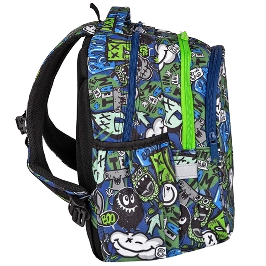 Mokyklinė kuprinė Monster Team – CoolPack