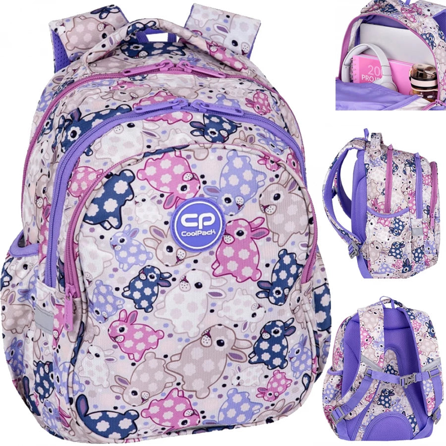 Mokyklinė kuprinė White Bunny – CoolPack